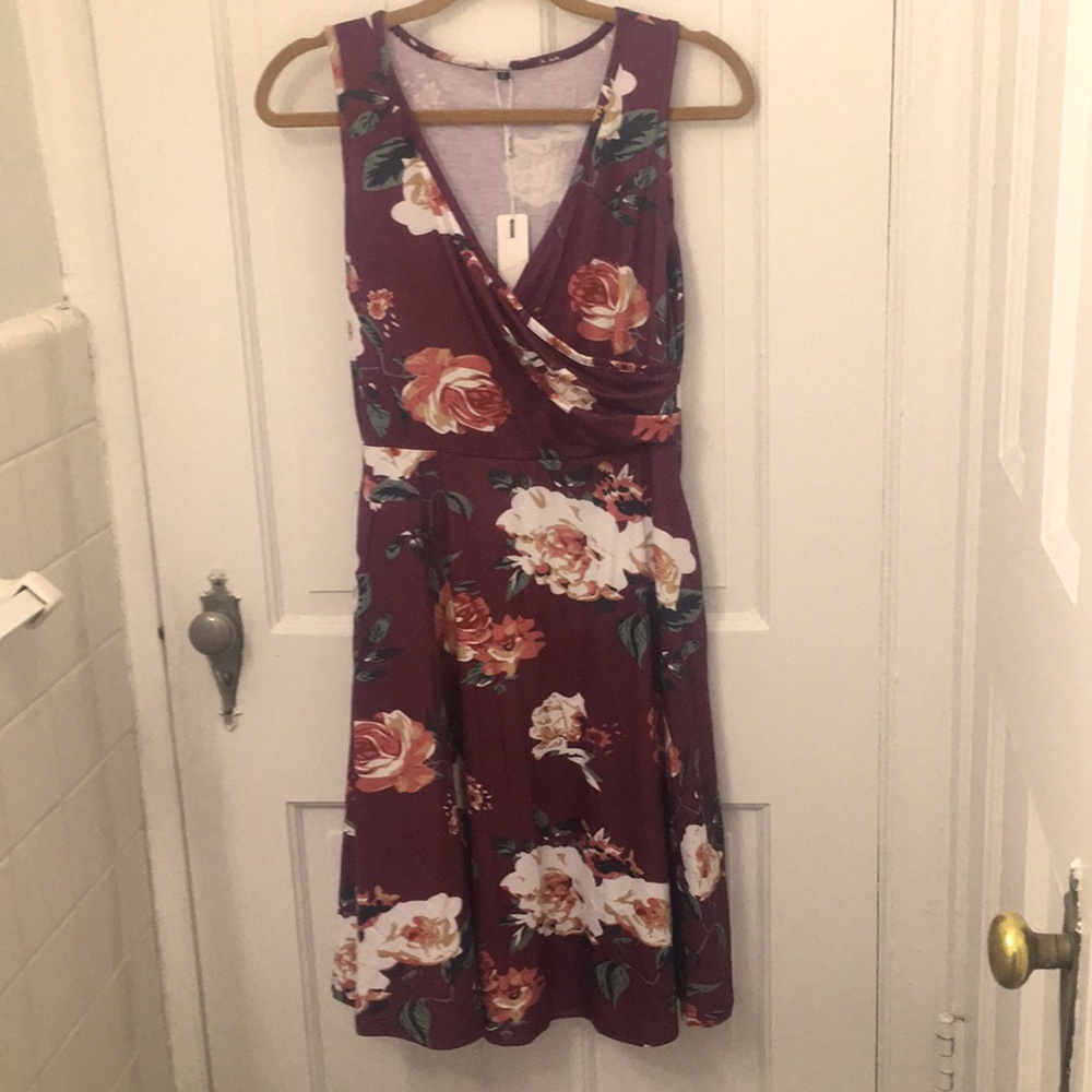 Midi Floral Dress